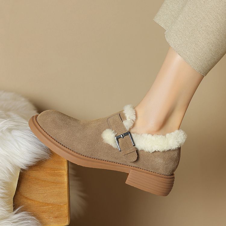 Deep Mouth Flat Shoes Minimalist Winter 2024 - Image 4