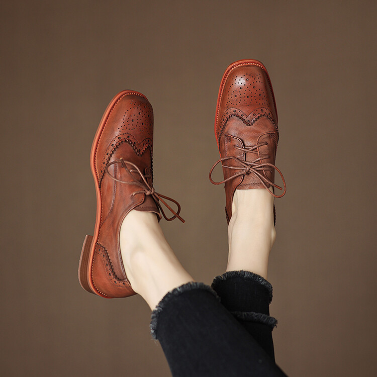 Deep Mouth Flat Shoes - Style e.html